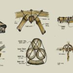 Explorando los detalles estructurales de una cúpula de bambú