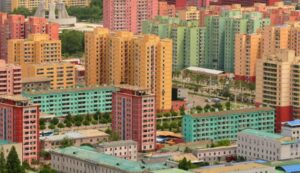Arquitectura del control las extrañas formas y colores de las ciudades en Corea del Norte