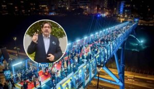 Alcalde de Miraflores sobre el Puente de la Paz Vecinos están satisfechos tras reducción de luces