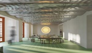 Galería de arte contemporáneo en la Casa Batlló de Barcelona
