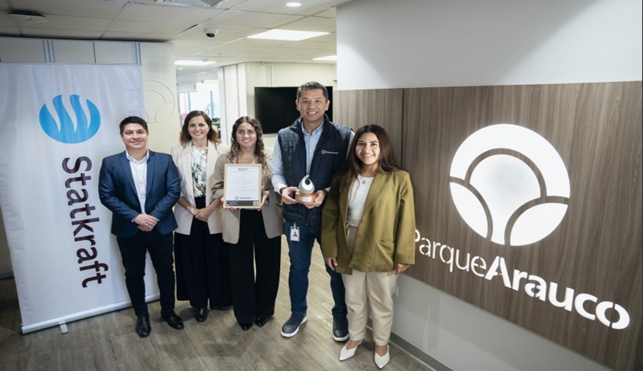 Parque Arauco es reconocido por Statkraft por su compromiso con energíarenovable mediante certificados I-REC