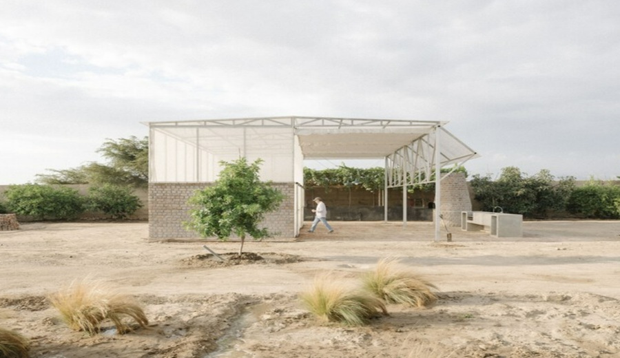 Un invernadero para la coexistencia de plantas y humanos en El Carmen, Perú salazarsequeromedina