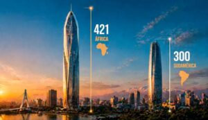 El rascacielos más alto de Sudamérica sería superado por un coloso de 421 metros con 'doble piel' que África inauguraría pronto