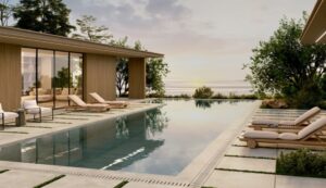 Durstone traslada el concepto de continuidad arquitectónica al espacio de la piscina