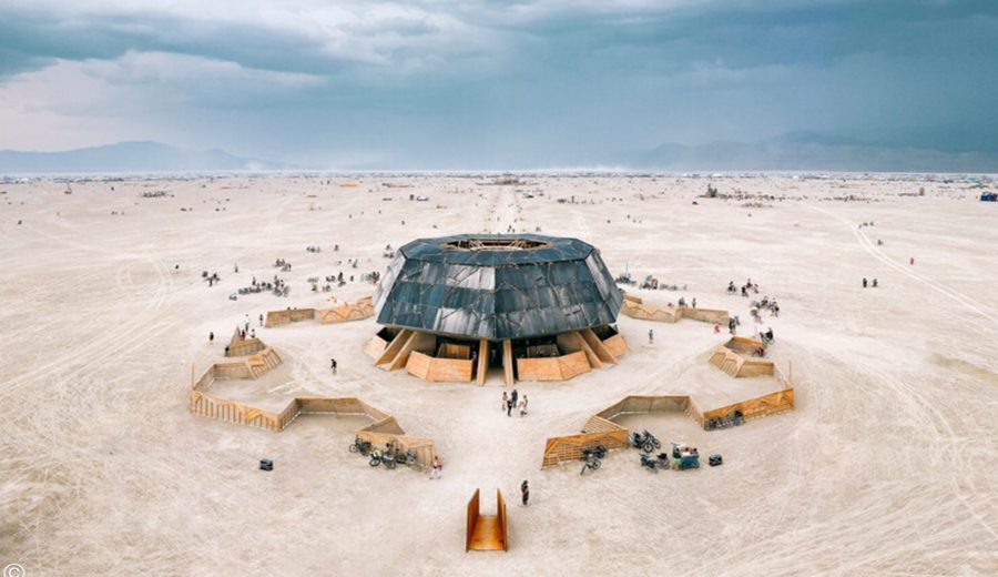 Burning Man 2025 ocho instalaciones temporales en el desierto de Black Rock