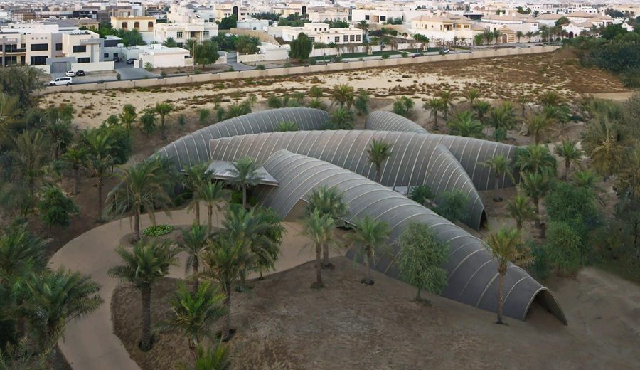 Architect using vr glasses to design building model and construction layout. Woman contractor working with virtual reality headset to plan real estate structure, creating urban project.