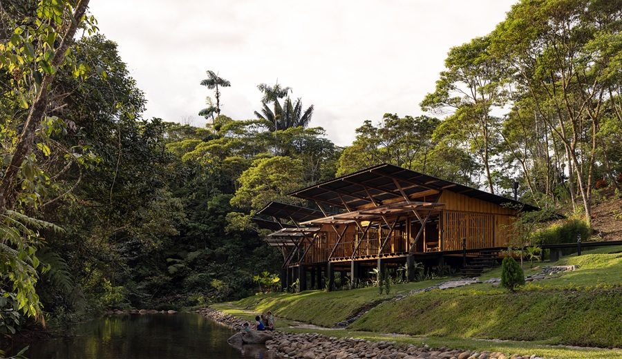 3D illustration of modern office. Dream interior.