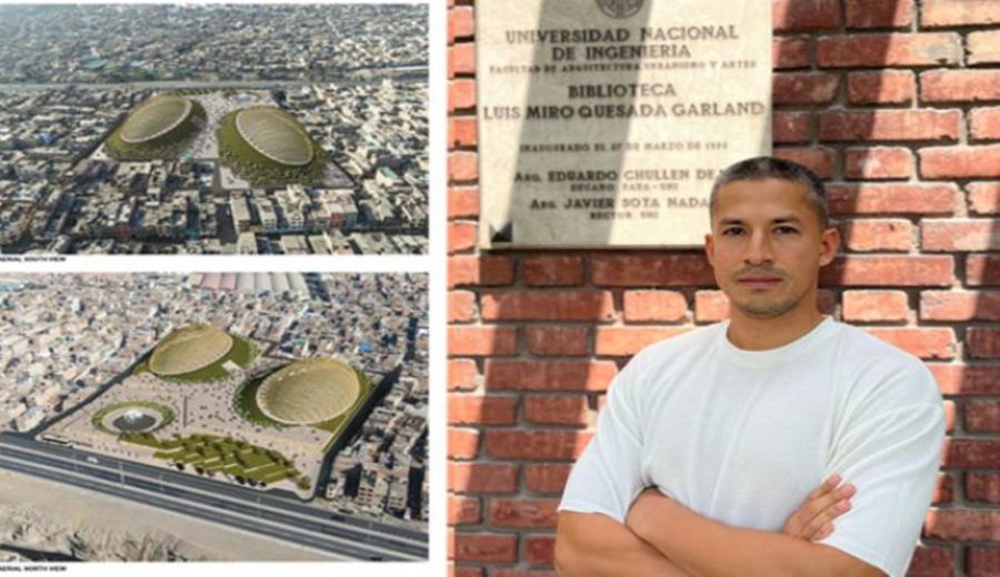Egresado de la UNI gana reconocimiento internacional con proyecto arquitectónico sostenible