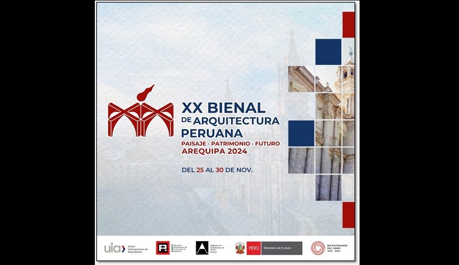 En Noviembre se realizará la XX bienal de arquitectura peruana en Arequipa