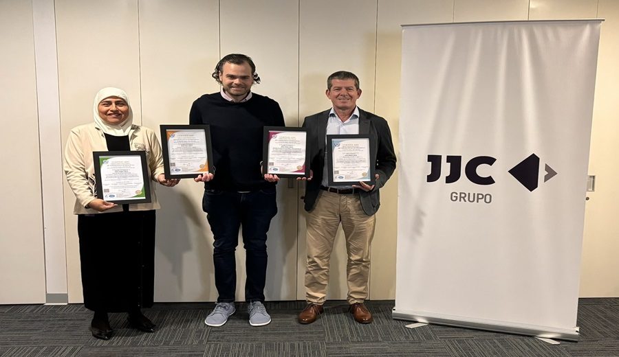 GRUPO JJC recibe ISO 50001 de Sistema de Gestión de la Energía