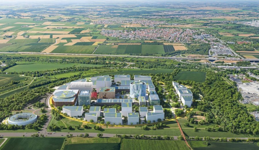 MVRDV inicia la construcción del Campus de Inteligencia Artificial del Parque de Innovación en Heilbronn, Alemania