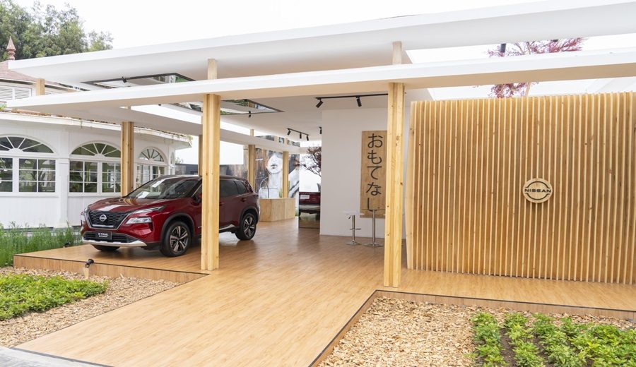 Nissan apuesta por la innovación arquitectónica con moderno espacio en Casacor 2024