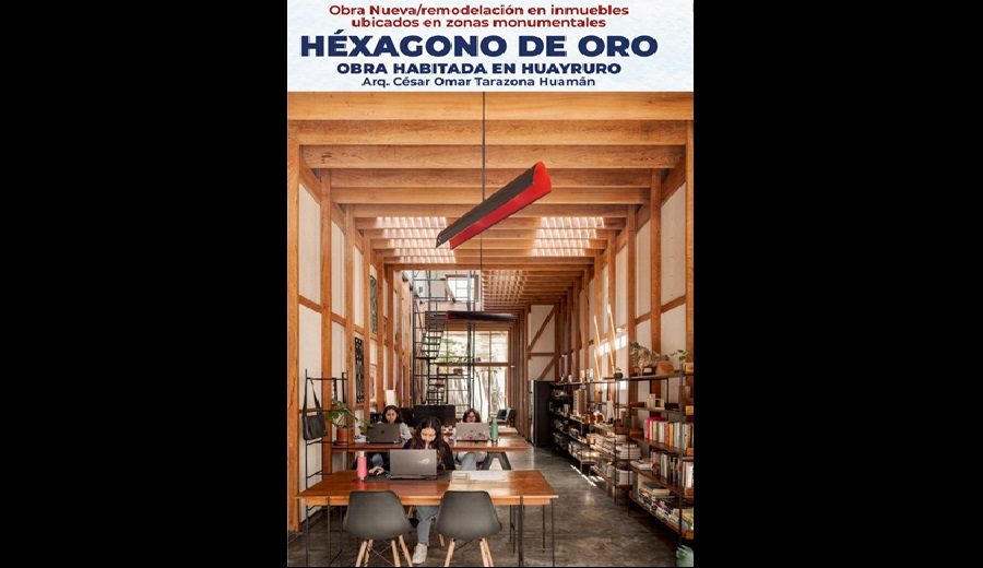 Obra habitada en huayruro ganó la XX bienal de arquitectura peruana Arequipa 2024