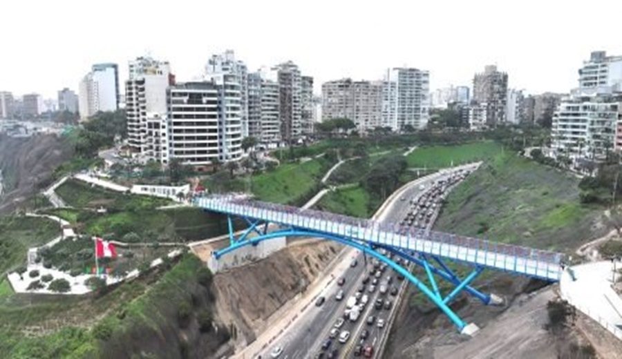 Puente de la Paz un nuevo eje de conexión entre Miraflores y Barranco impulsa la integración urbana en Lima